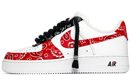 Nike: Чёрные кроссовки  Air Force 1