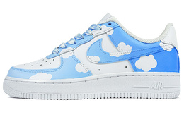 Nike: Голубые кроссовки  Air Force 1