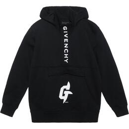 Givenchy: Чёрная толстовка 