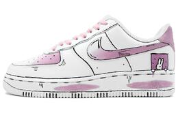 Nike: Розовые кроссовки  Air Force 1