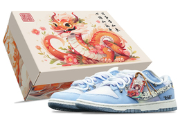 Nike: Белые кроссовки  Dunk