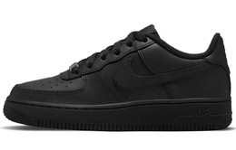 Nike: Чёрные кроссовки  Air Force 1