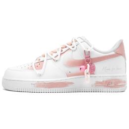 Nike: Розовые кроссовки  Air Force 1