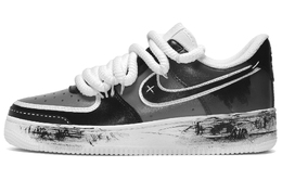 Nike: Чёрные кроссовки  Air Force 1