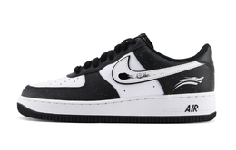 Nike: Чёрные кроссовки  Air Force 1