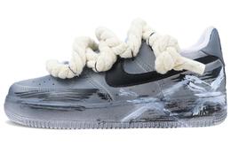 Nike: Серые кроссовки  Air Force 1