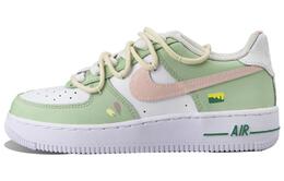 Nike: Зелёные кроссовки  Air Force 1