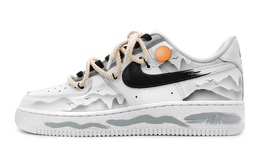 Nike: Серые кроссовки  Air Force 1