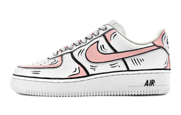 Nike: Белые кроссовки  Air Force 1