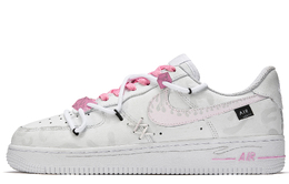 Nike: Зелёные кроссовки  Air Force 1