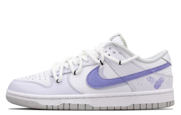 Nike: Фиолетовые кроссовки  Dunk