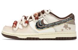 Nike: Бежевые кроссовки  Dunk