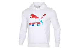 PUMA: Белая толстовка 