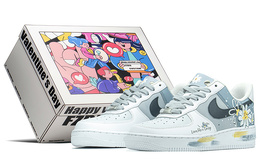 Nike: Голубые кроссовки  Air Force 1