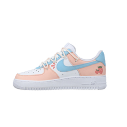 Nike: Розовые кроссовки  Air Force 1