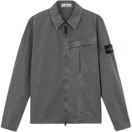 Stone Island: Коричневая куртка 