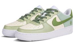 Nike: Зелёные кроссовки  Air Force 1