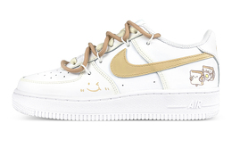 Nike: Белые кроссовки  Air Force 1