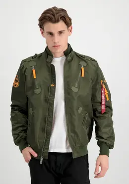 Alpha Industries: Зелёная куртка 