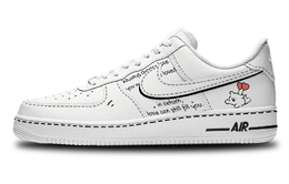 Nike: Чёрные кроссовки  Air Force 1