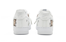 Nike: Бежевые кроссовки  Air Force 1