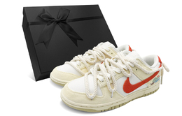 Nike: Жёлтые кроссовки  Dunk