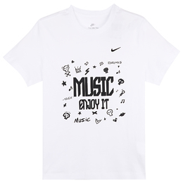 Nike: Белая футболка 