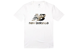 New Balance: Белая футболка 