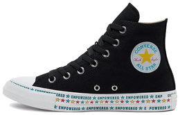 Converse: Чёрные кеды  Chuck Taylor All Star