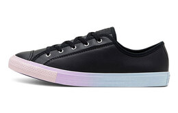 Converse: Чёрные кеды  Chuck Taylor All Star Dainty