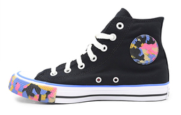 Converse: Чёрные кеды  Chuck Taylor All Star