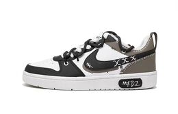 Nike: Чёрные кроссовки  Court