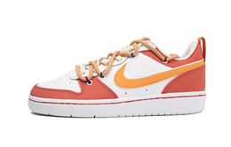 Nike: Оранжевые кроссовки  Court