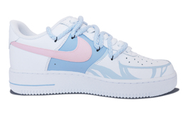 Nike: Голубые кроссовки  Air Force 1