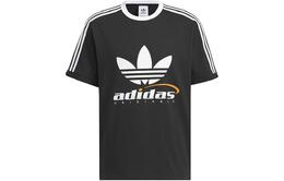 Adidas: Чёрная футболка 