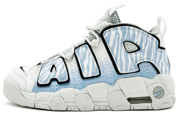 Nike: Голубые кроссовки  Air More Uptempo