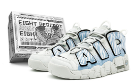 Nike: Голубые кроссовки  Air More Uptempo