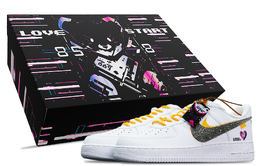 Nike: Белые кроссовки  Air Force 1