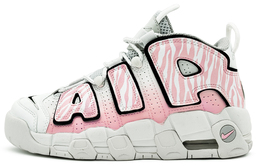 Nike: Розовые кроссовки  Air More Uptempo