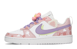 Nike: Фиолетовые кроссовки  Court