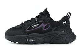 Fila: Чёрные кроссовки 