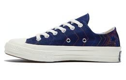 Converse: Голубые кеды  Chuck 70 Ox