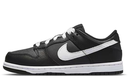 Nike: Чёрные кроссовки  Dunk