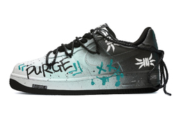 Nike: Чёрные кроссовки  Air Force 1