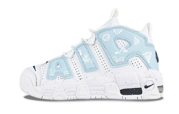 Nike: Голубые кроссовки  Air More Uptempo