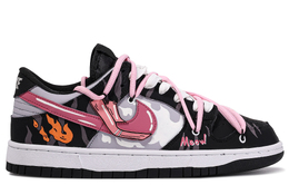 Nike: Чёрные кроссовки  Dunk