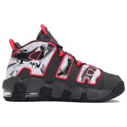 Nike: Чёрные кроссовки  Air More Uptempo