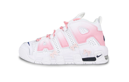 Nike: Чёрные кроссовки  Air More Uptempo