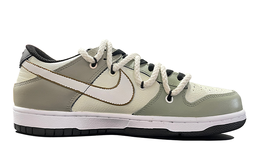 Nike: Бежевые кроссовки  Dunk