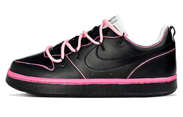 Nike: Чёрные кроссовки  Court